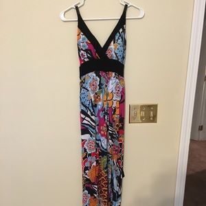 Floral maxi dress